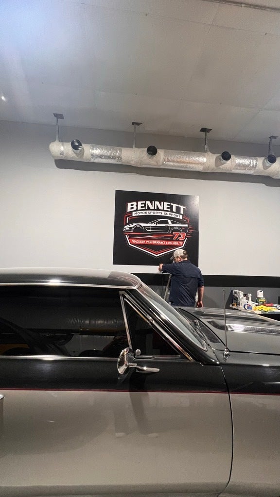 Bennet Motorsports Support Wall Graphics