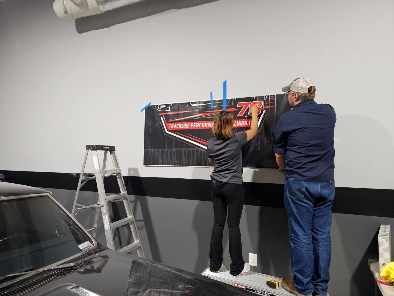 Bennet Motorsports Support Wall Graphics