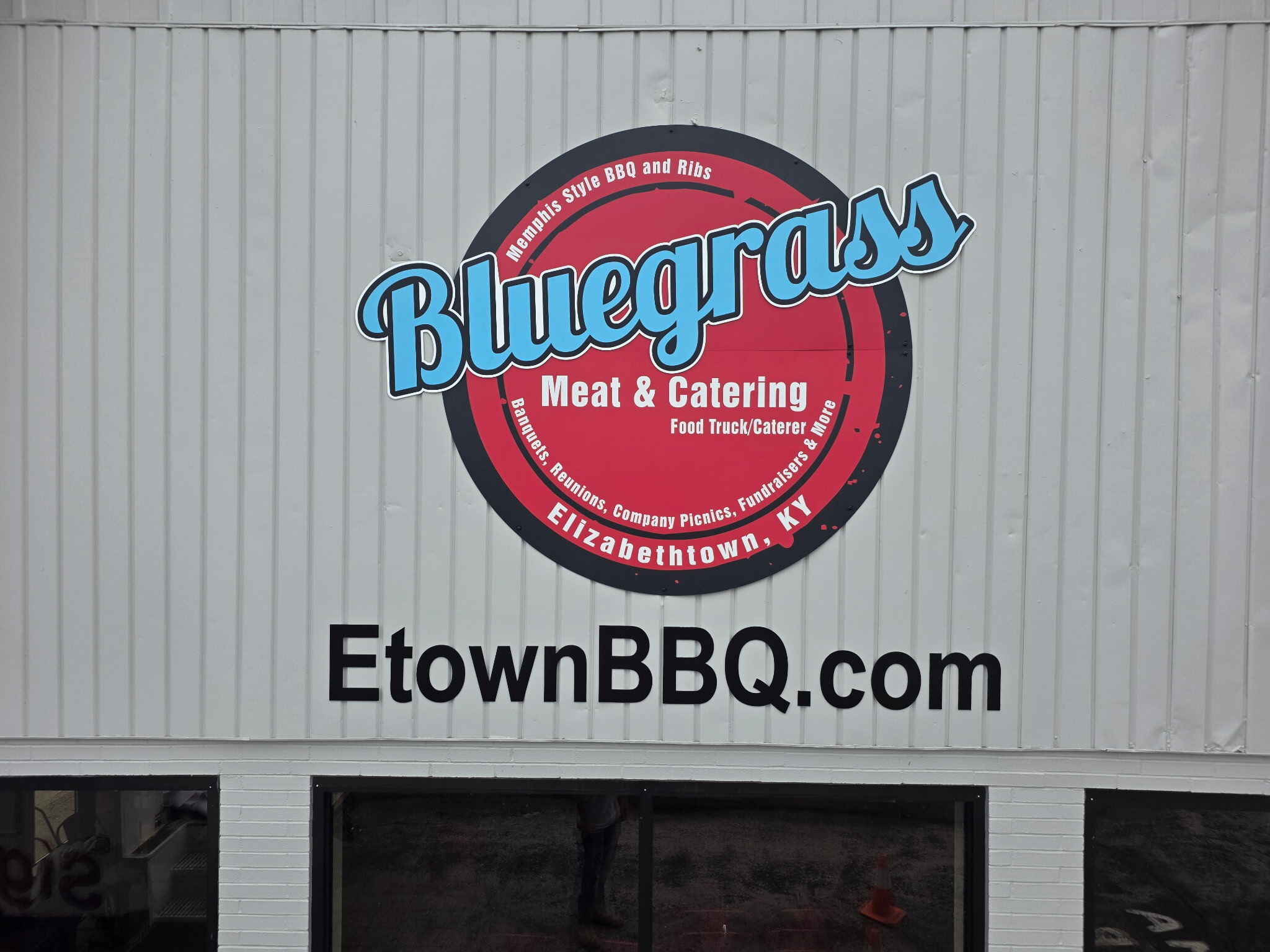 Bluegrass Meat & Catering Gets a Fresh New Look with Custom Building Signage in Elizabethtown, KY