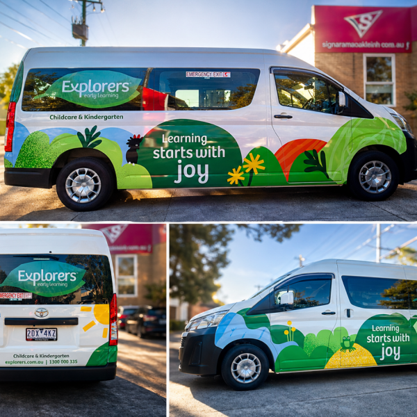 Turning a White Van into a Moving Billboard! 🚐✨