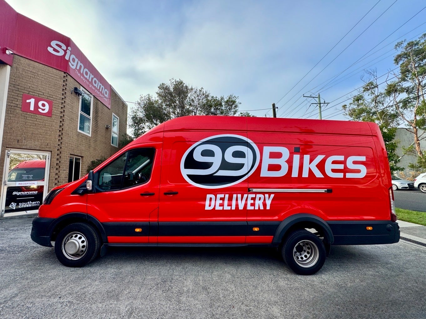 Turning a Delivery Van into a Moving Billboard