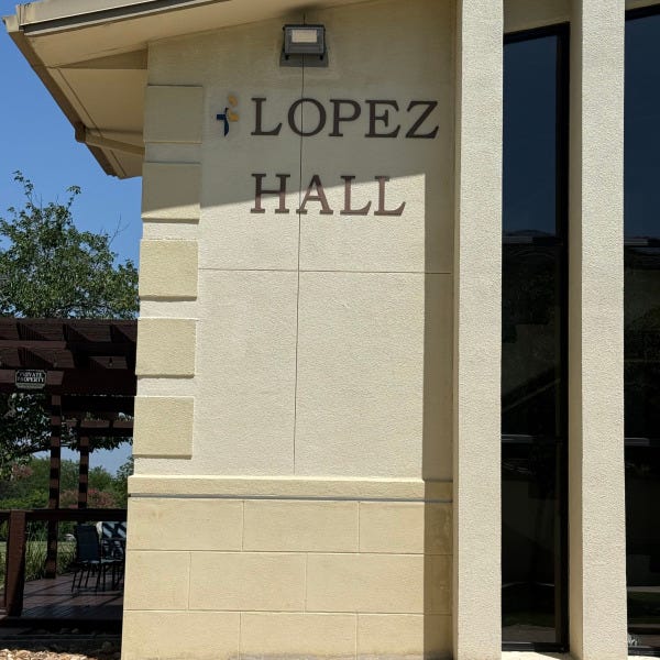 Lopez Hall_Exterior Sign