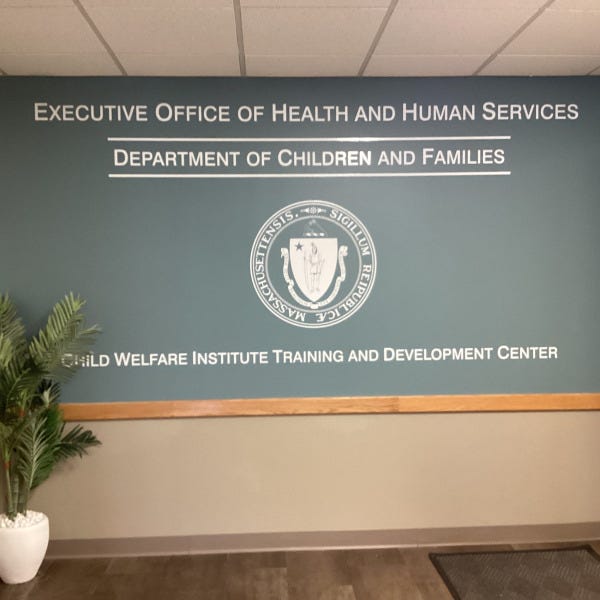 Southborough - Mass State DCF wall graphic