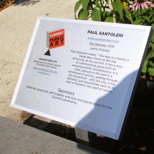 Plaques Promote Public Art