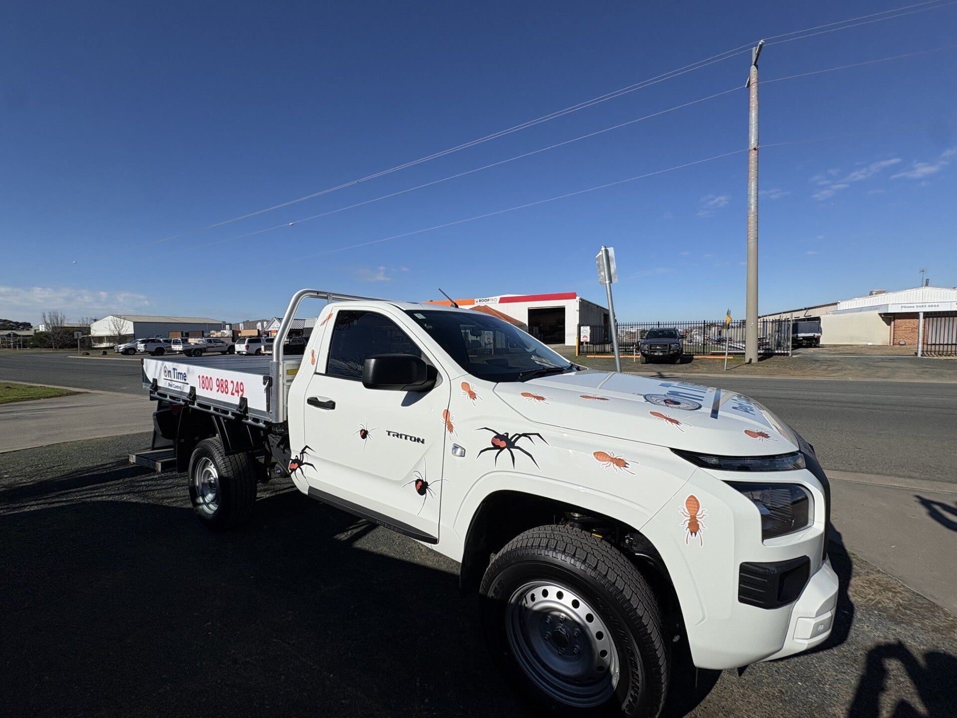 Crawling With Branding: On Time Pest Control’s Standout New Ute