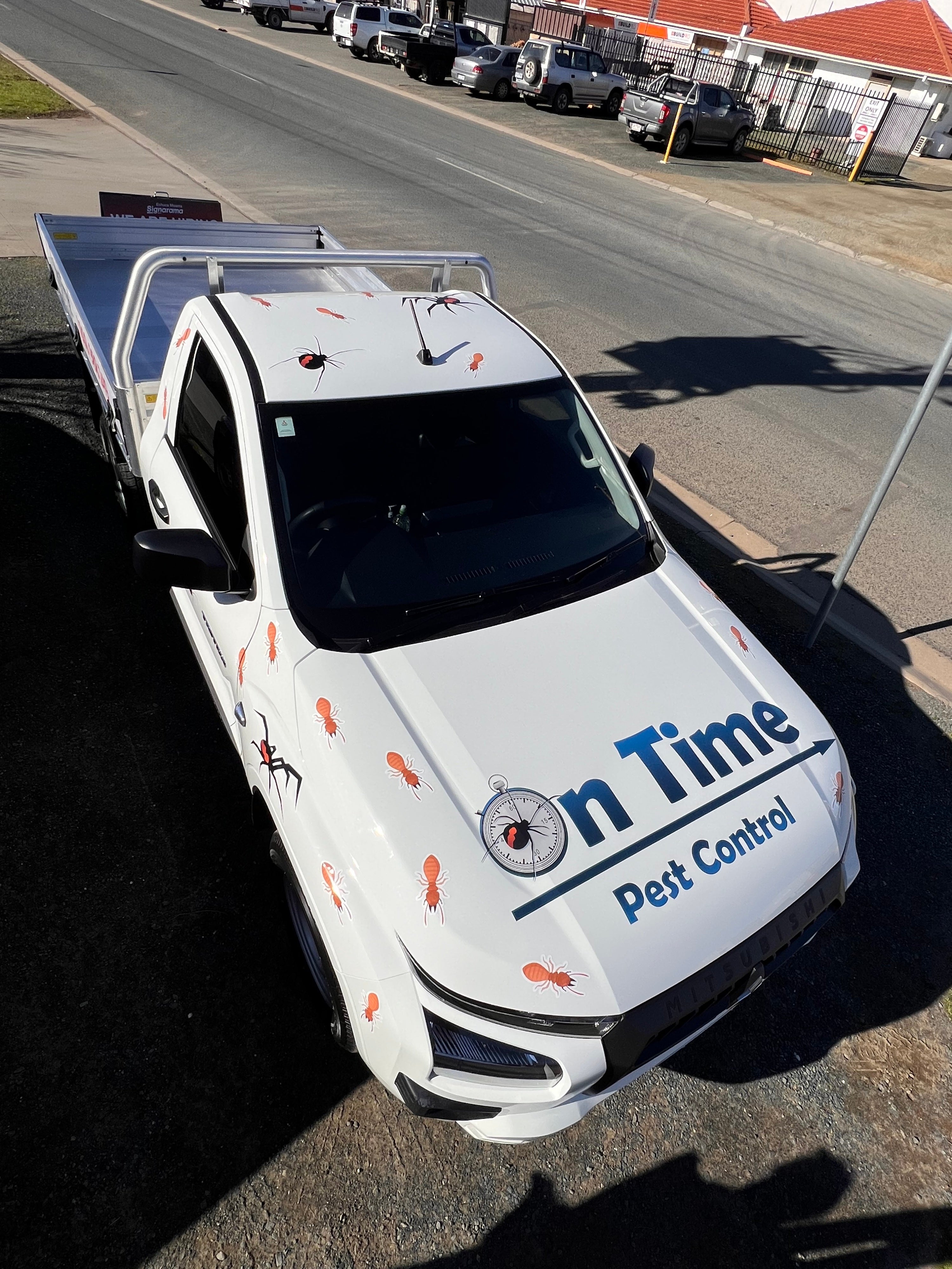 Crawling With Branding: On Time Pest Control’s Standout New Ute