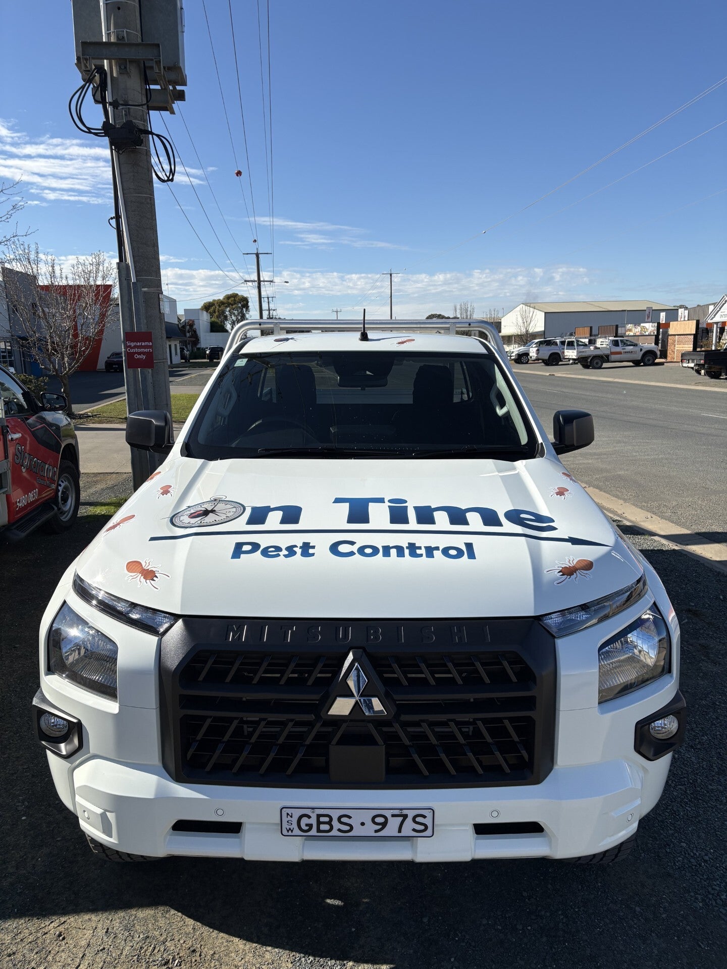 Crawling With Branding: On Time Pest Control’s Standout New Ute