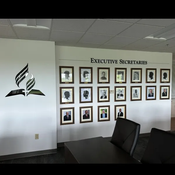 Westborough - Atlantic Union Conference Exec Secretaries dimensional letters display wall decor graphics