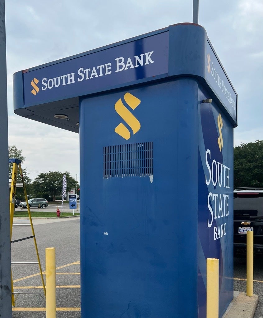 SouthState Bank ATM Sign Panel