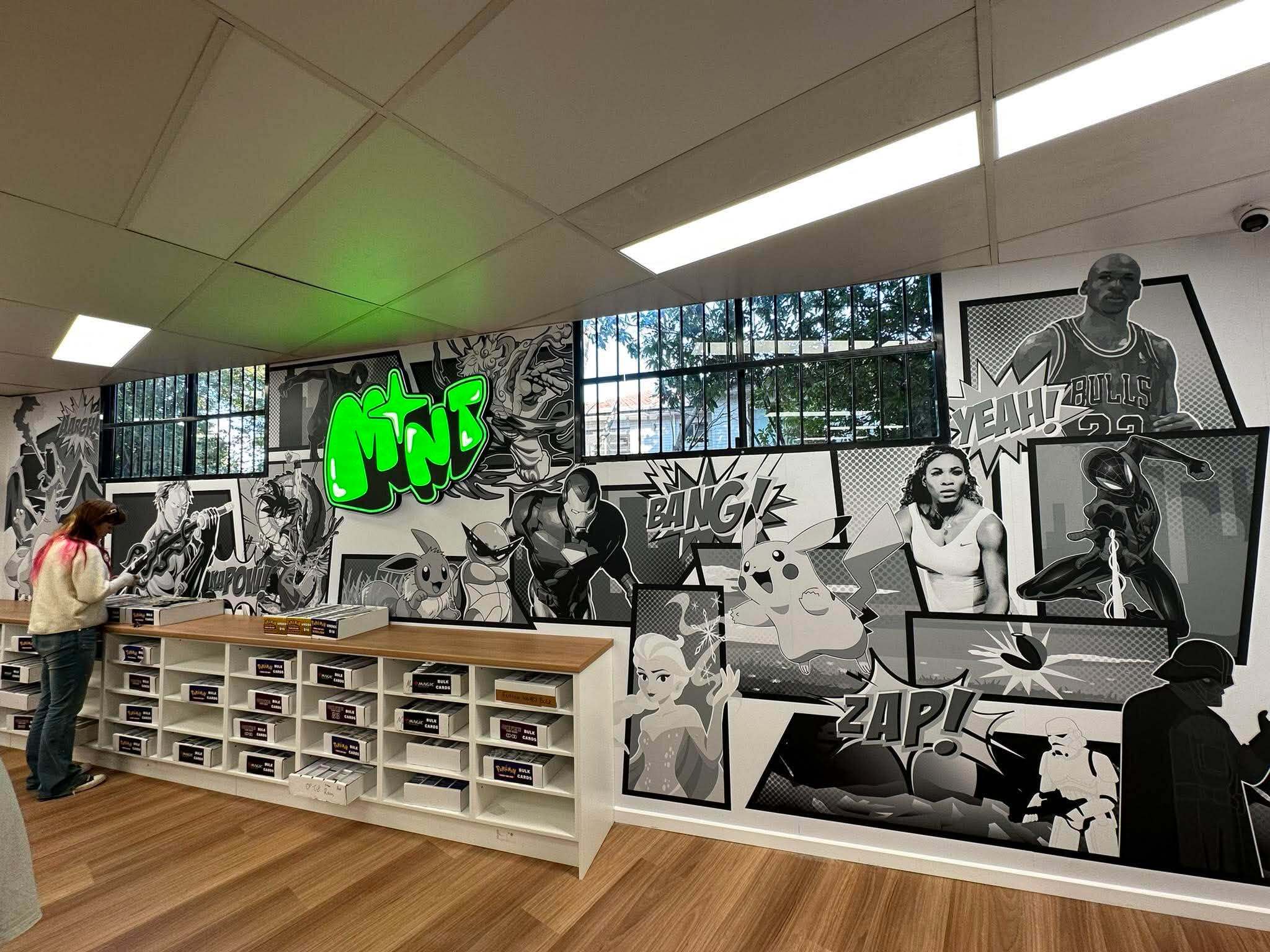 Mint Collectables Kedron Rebrand - Signarama Brisbane CBD