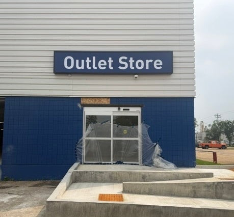 Illuminated Cabinet Signs for Goodwill Alberta's Donation Centre & Outlet Store