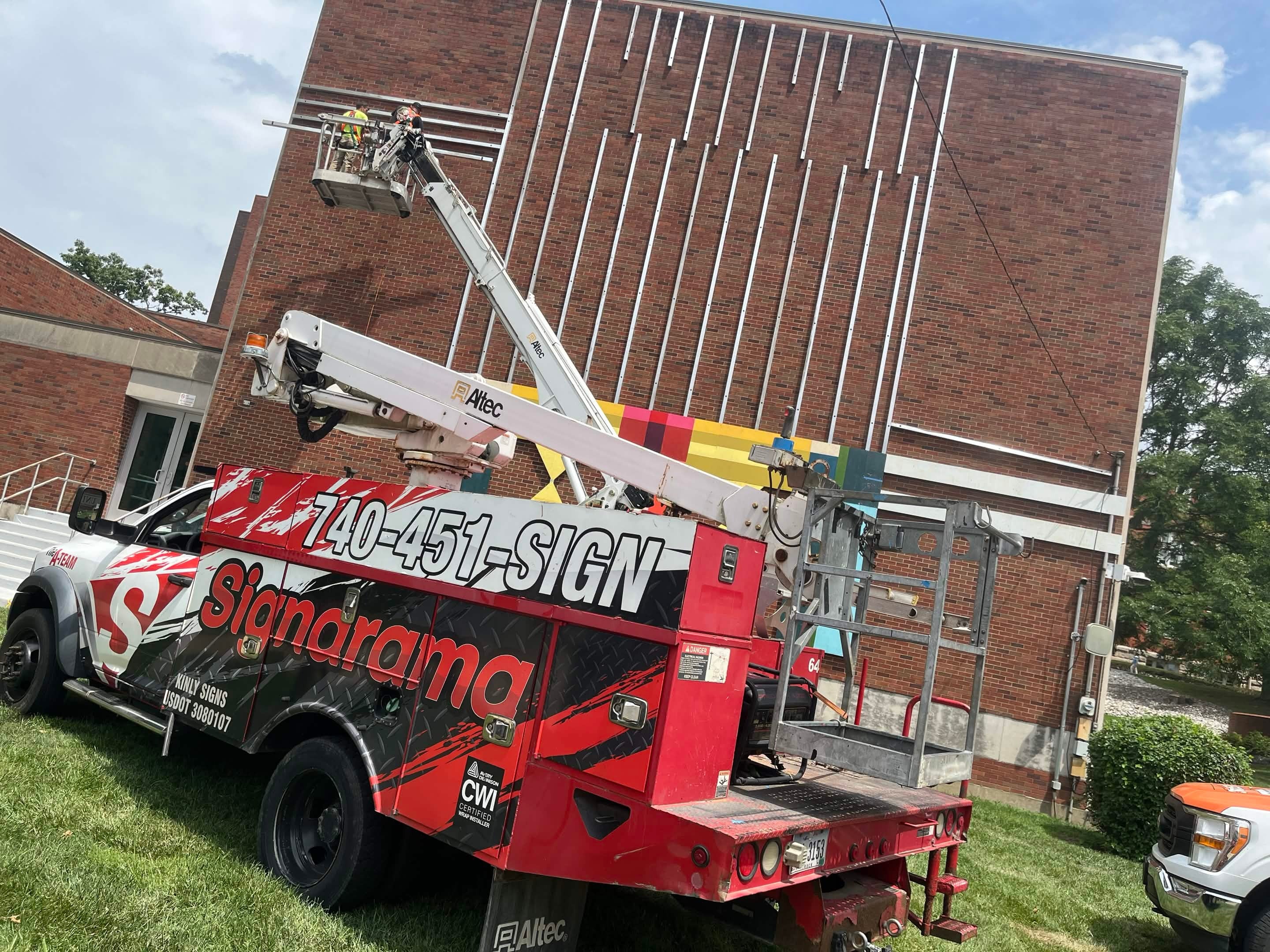 Signarama Rivercities Brings Marshall University's Vision to Life with Stunning New Smith Hall Mural