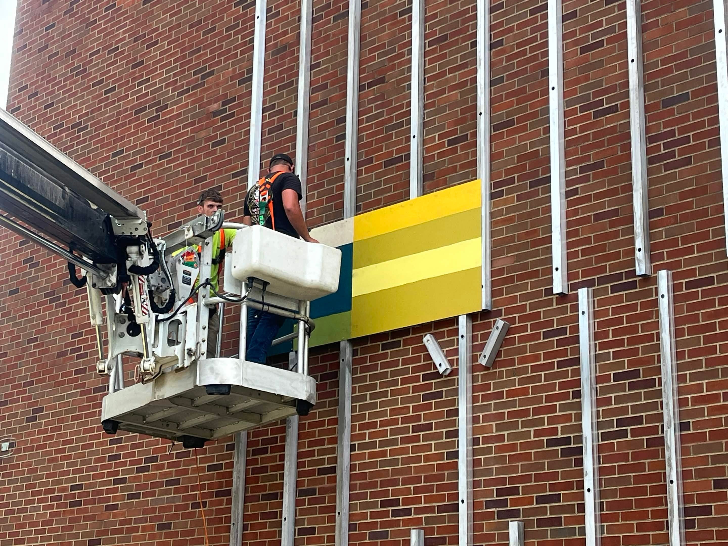 Signarama Rivercities Brings Marshall University's Vision to Life with Stunning New Smith Hall Mural