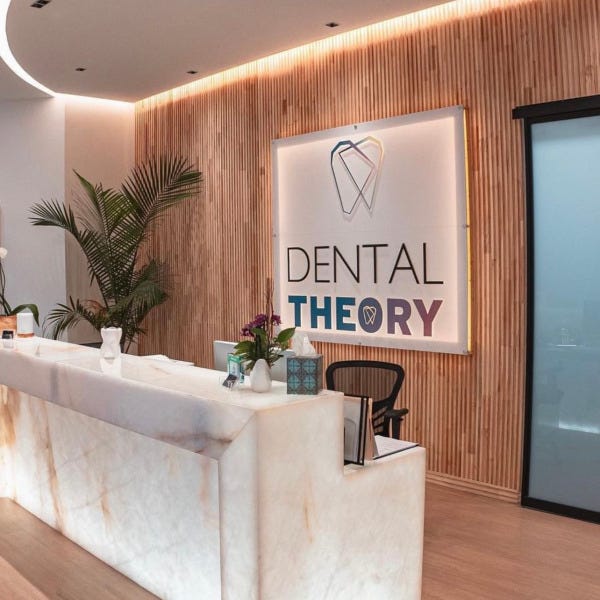 Dental Theory Reception Desk