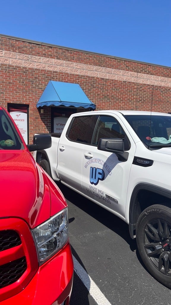 Woodbury Plumbing Vehicle Decals
