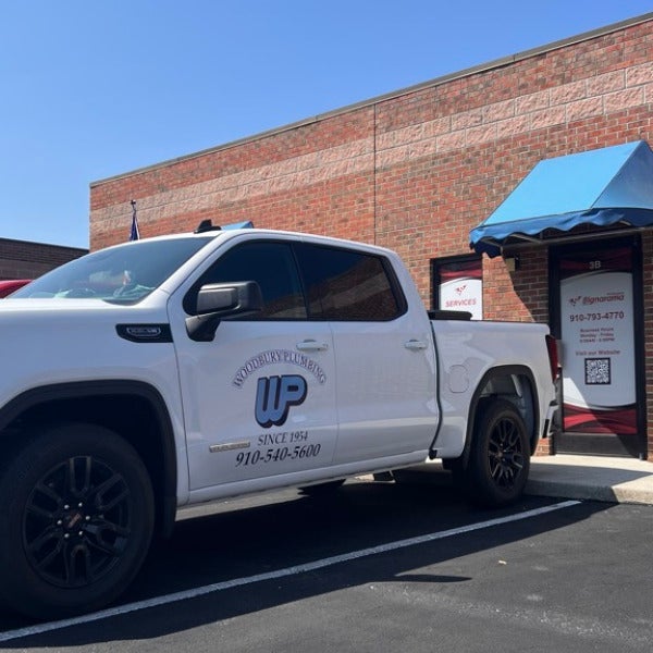 Woodbury Plumbing Vehicle Decals