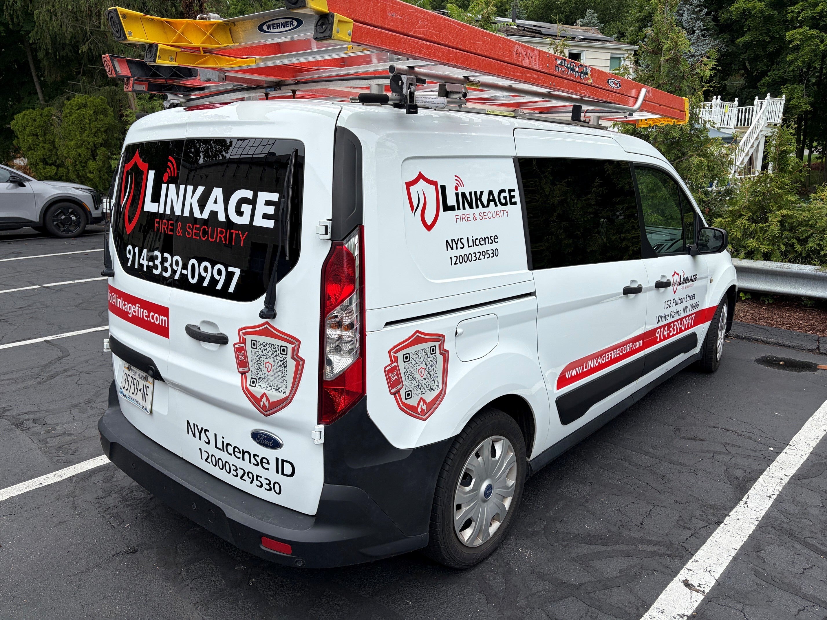 Vehicle Graphics for Linkage Fire and Security in White Plains, NY