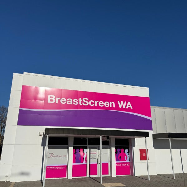 Signage Refresh for BreastScreen WA