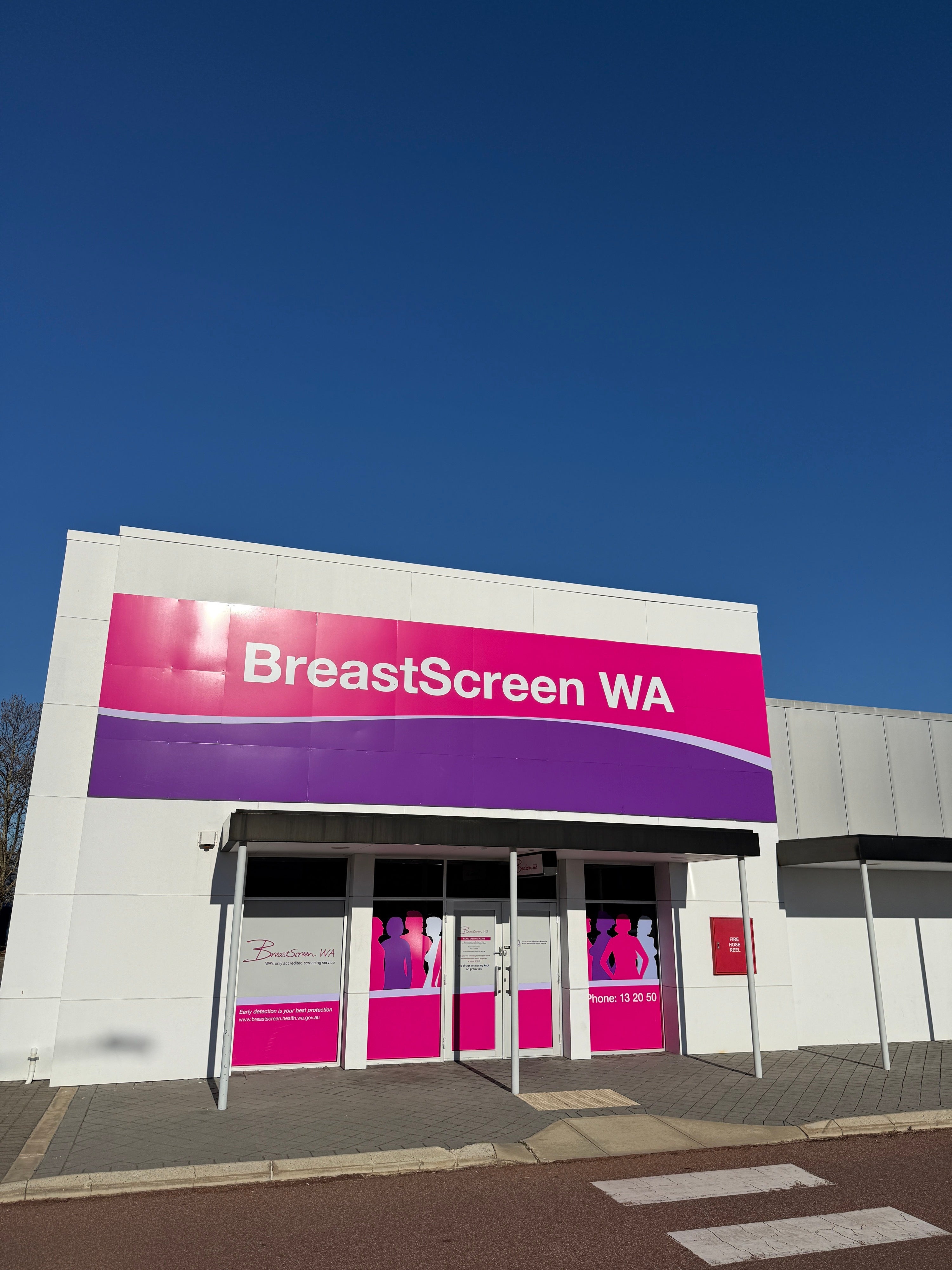 Signage Refresh for BreastScreen WA