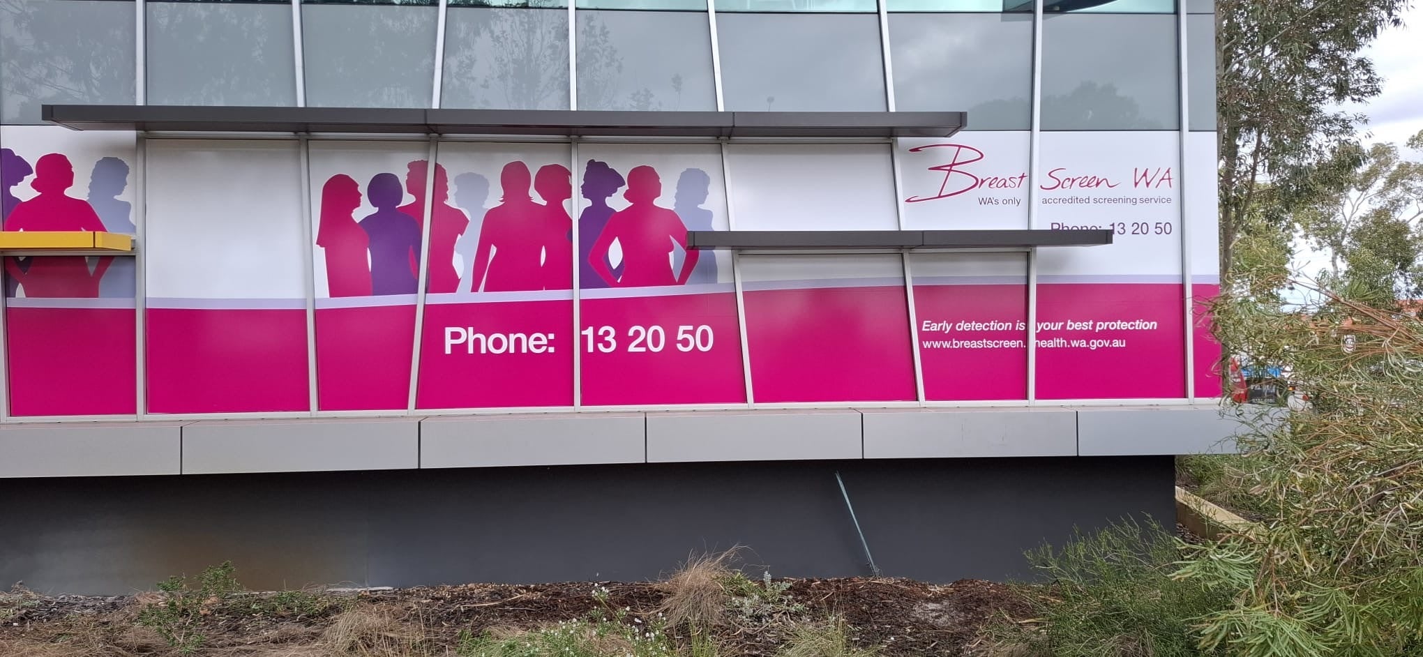 Signage Refresh for BreastScreen WA