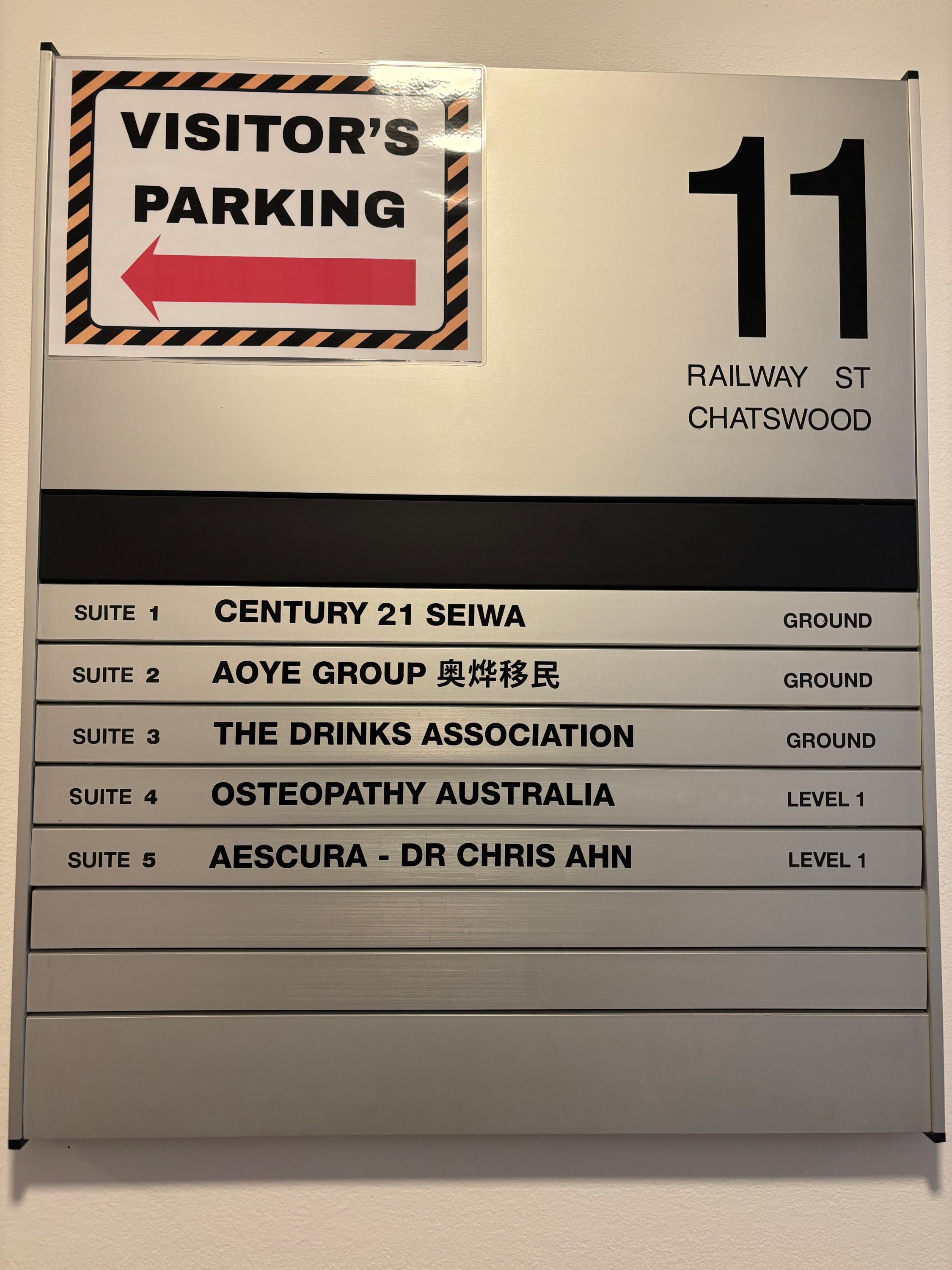 Custom Building Directory Signage Installation | Signarama Chatswood