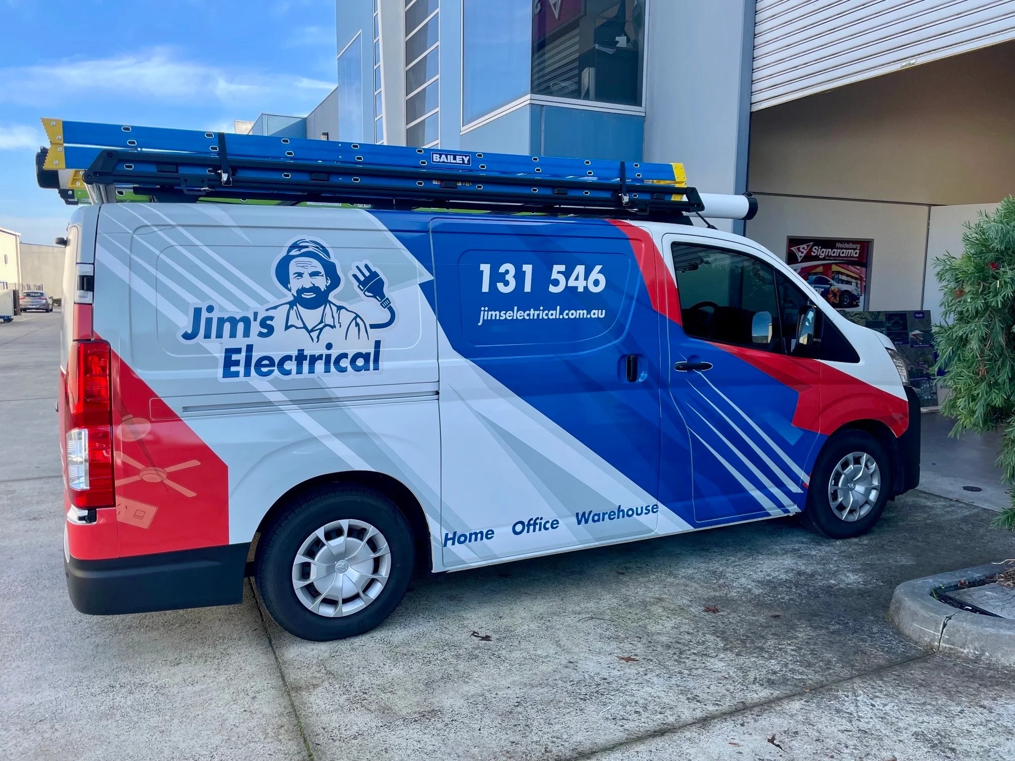Van Wraps - Jim's Electrical - Melbourne VIC.