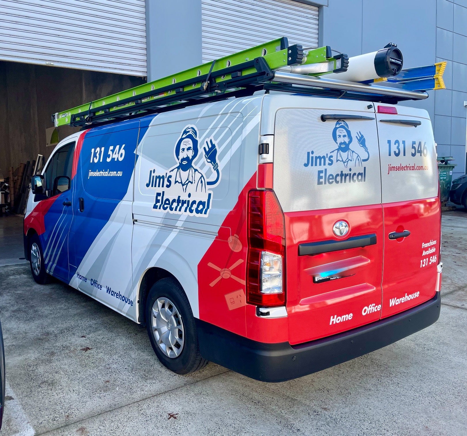 Van Wraps - Jim's Electrical - Melbourne VIC.