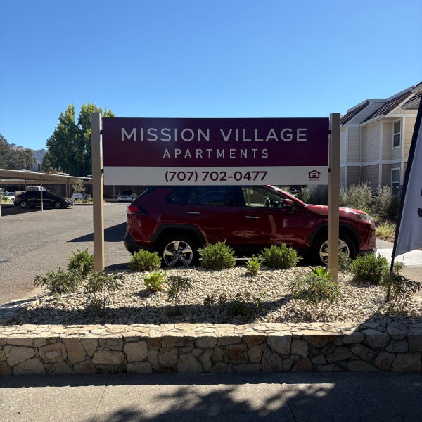 Project Spotlight: Rebranding Mission Village Apartments Starts at the Entrance