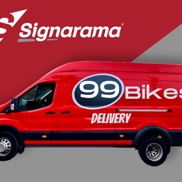 99 Bikes Delivery Van Graphics