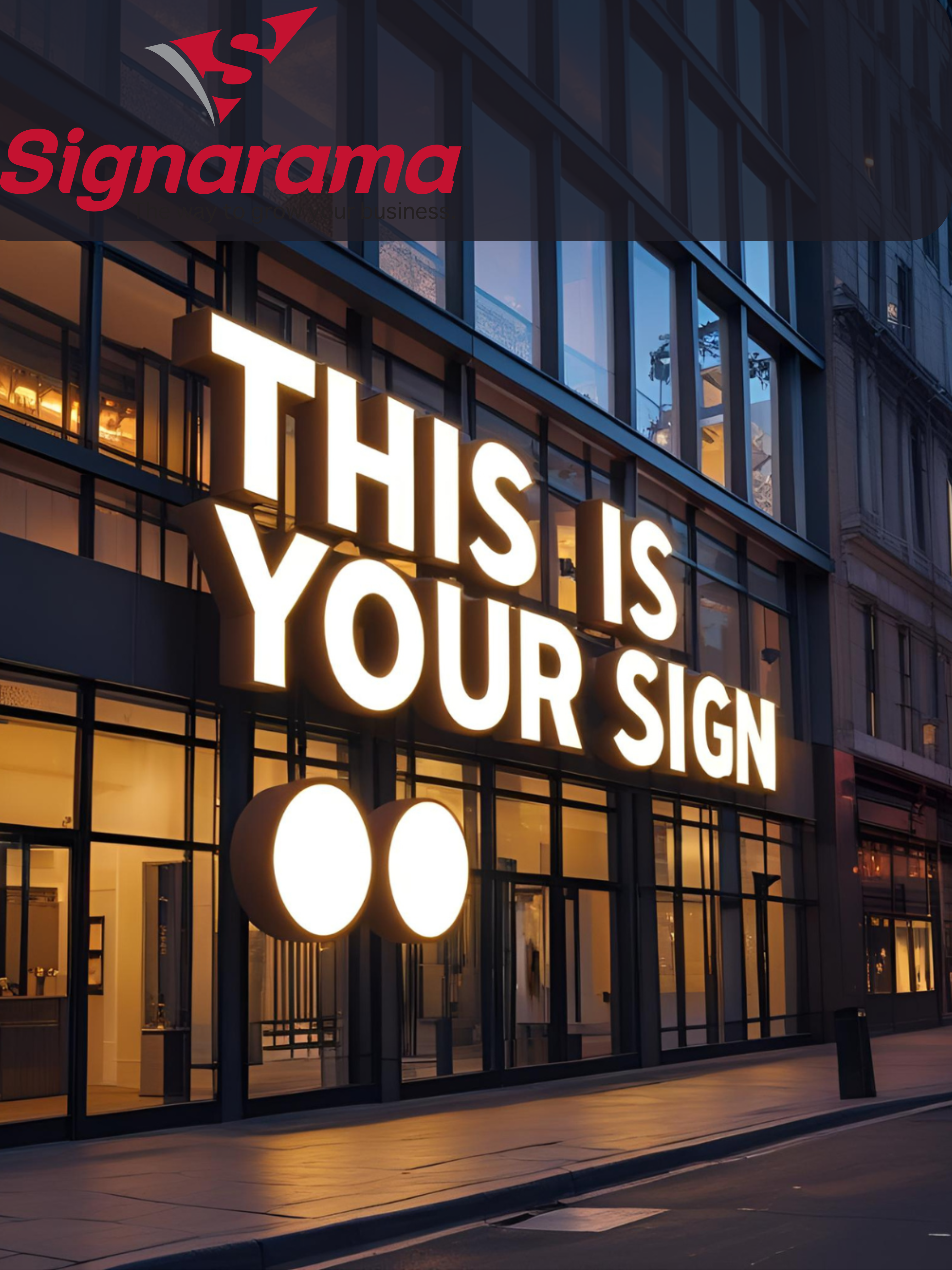 Custom Illuminated 3D Letter Signage