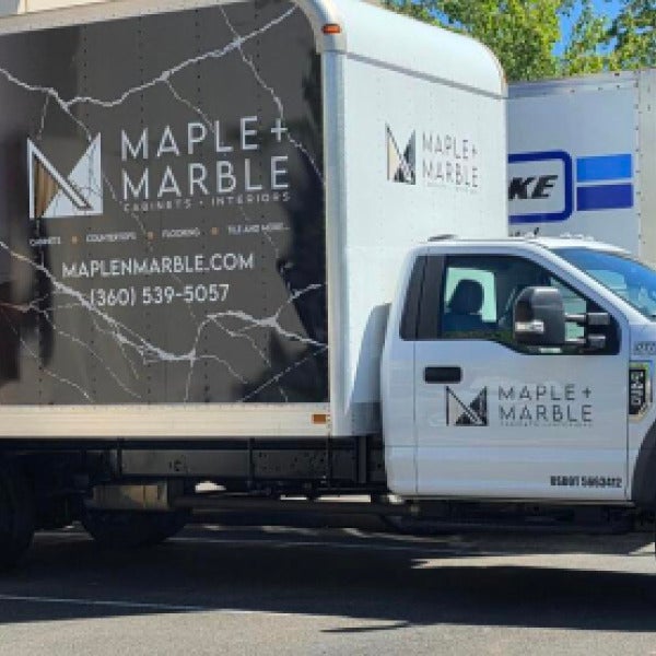 Turning a Box Truck Into a Moving Billboard: Custom Graphics for Maple + Marble