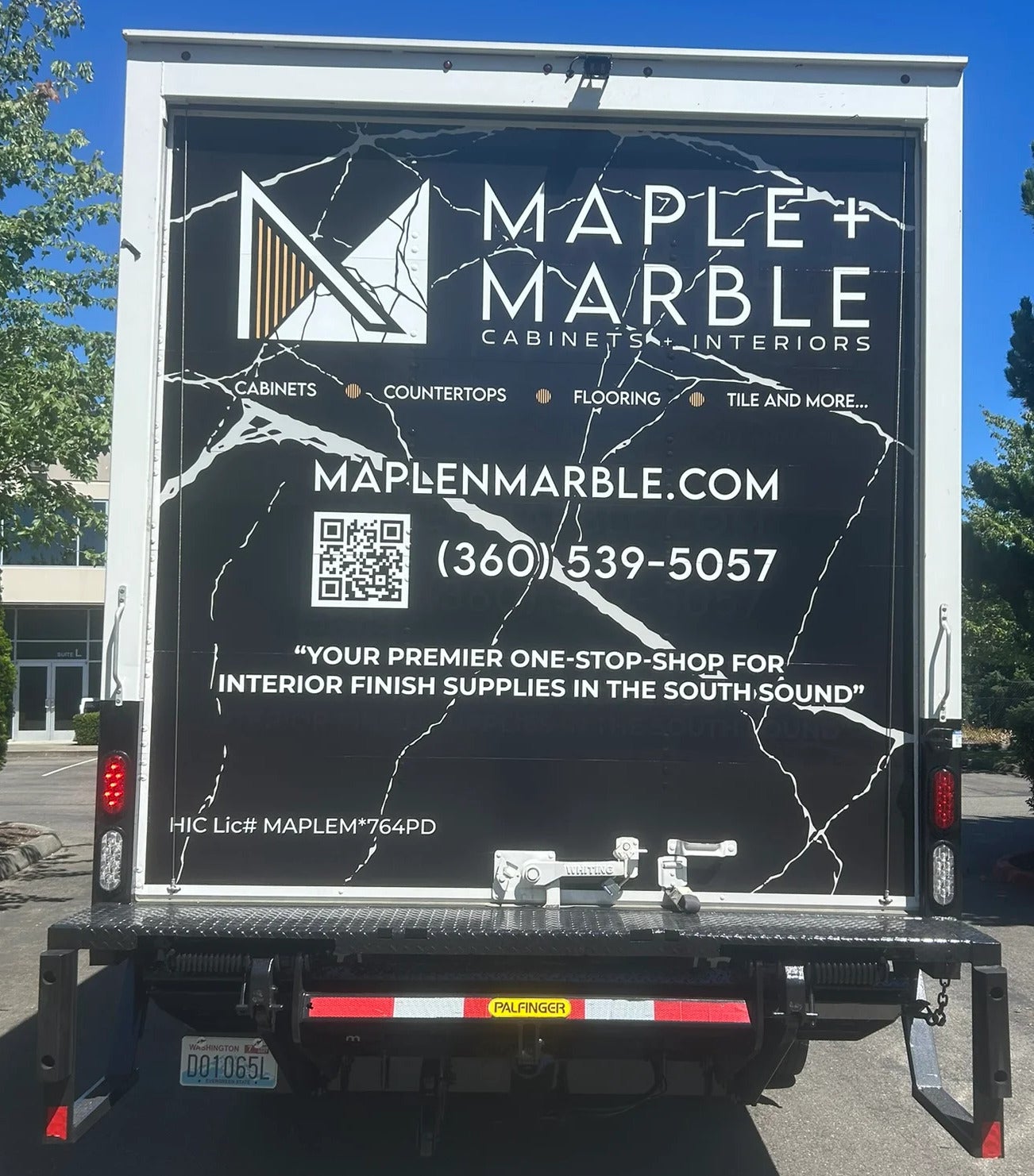 Turning a Box Truck Into a Moving Billboard: Custom Graphics for Maple + Marble