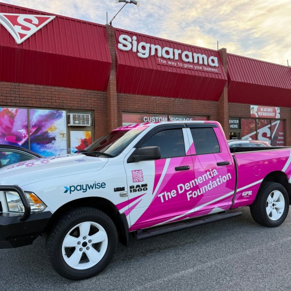 Back on the Road: Signarama Osborne Park Wraps Another Vehicle for The Dementia Foundation