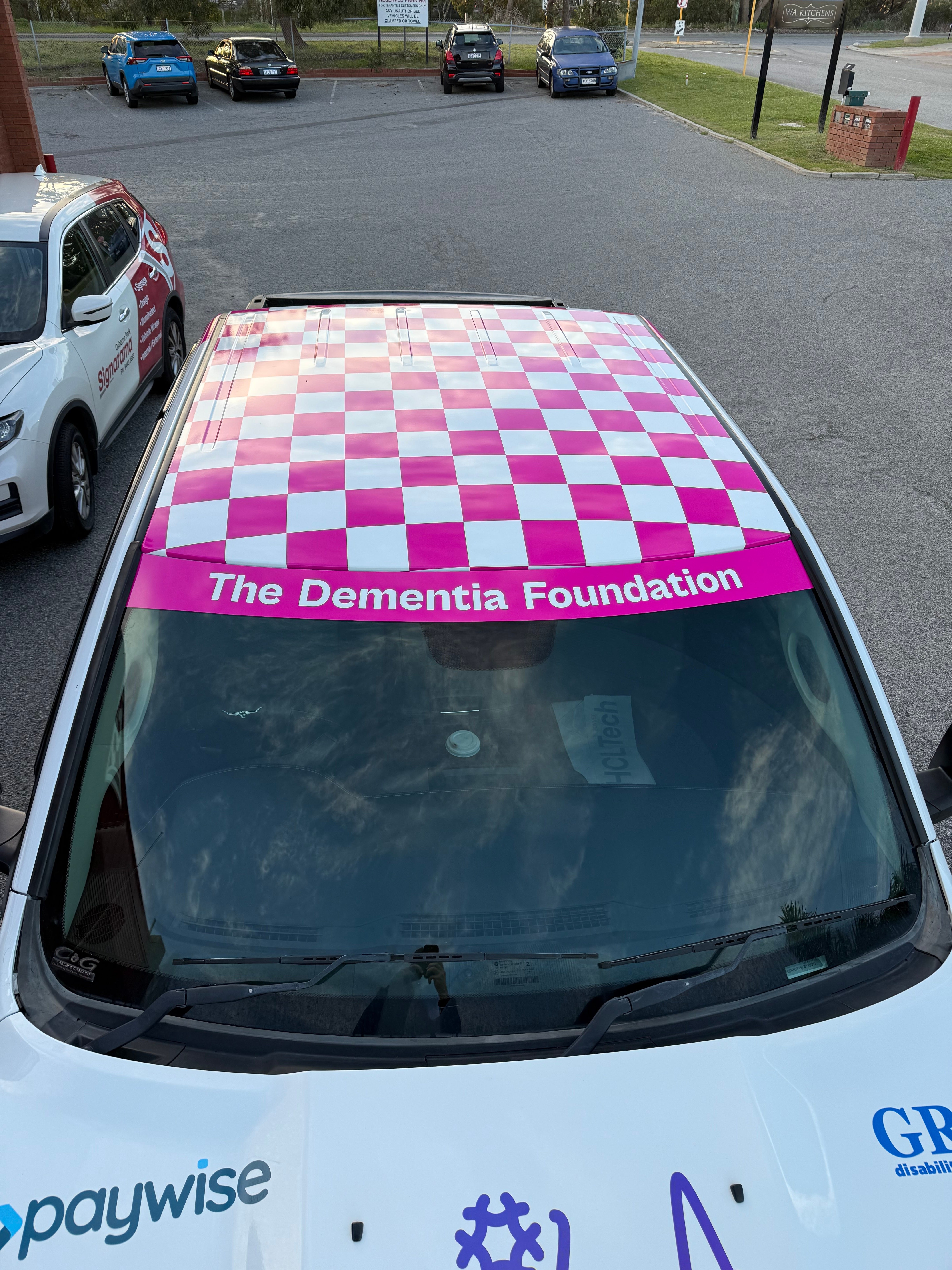 Back on the Road: Signarama Osborne Park Wraps Another Vehicle for The Dementia Foundation