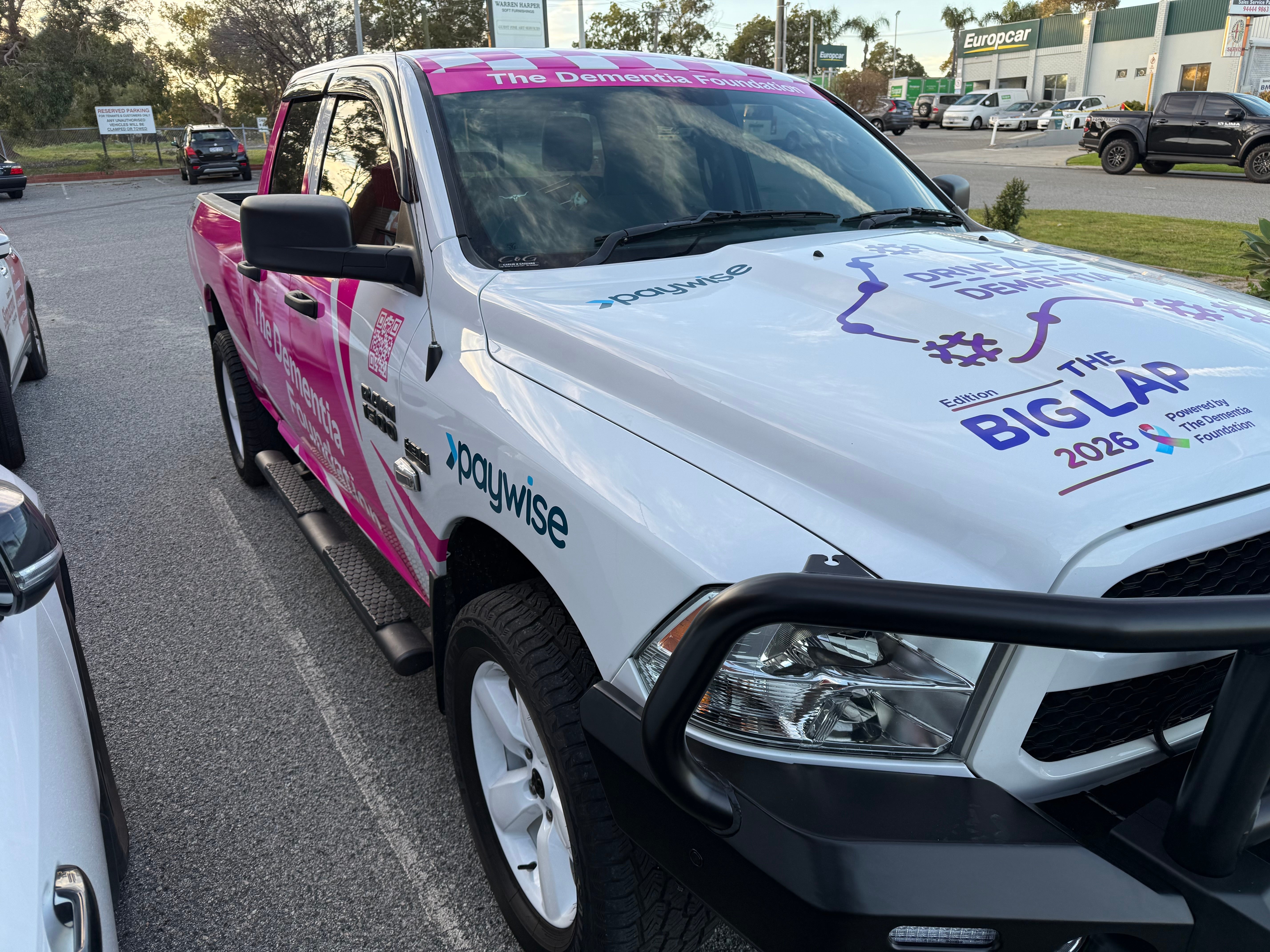Back on the Road: Signarama Osborne Park Wraps Another Vehicle for The Dementia Foundation