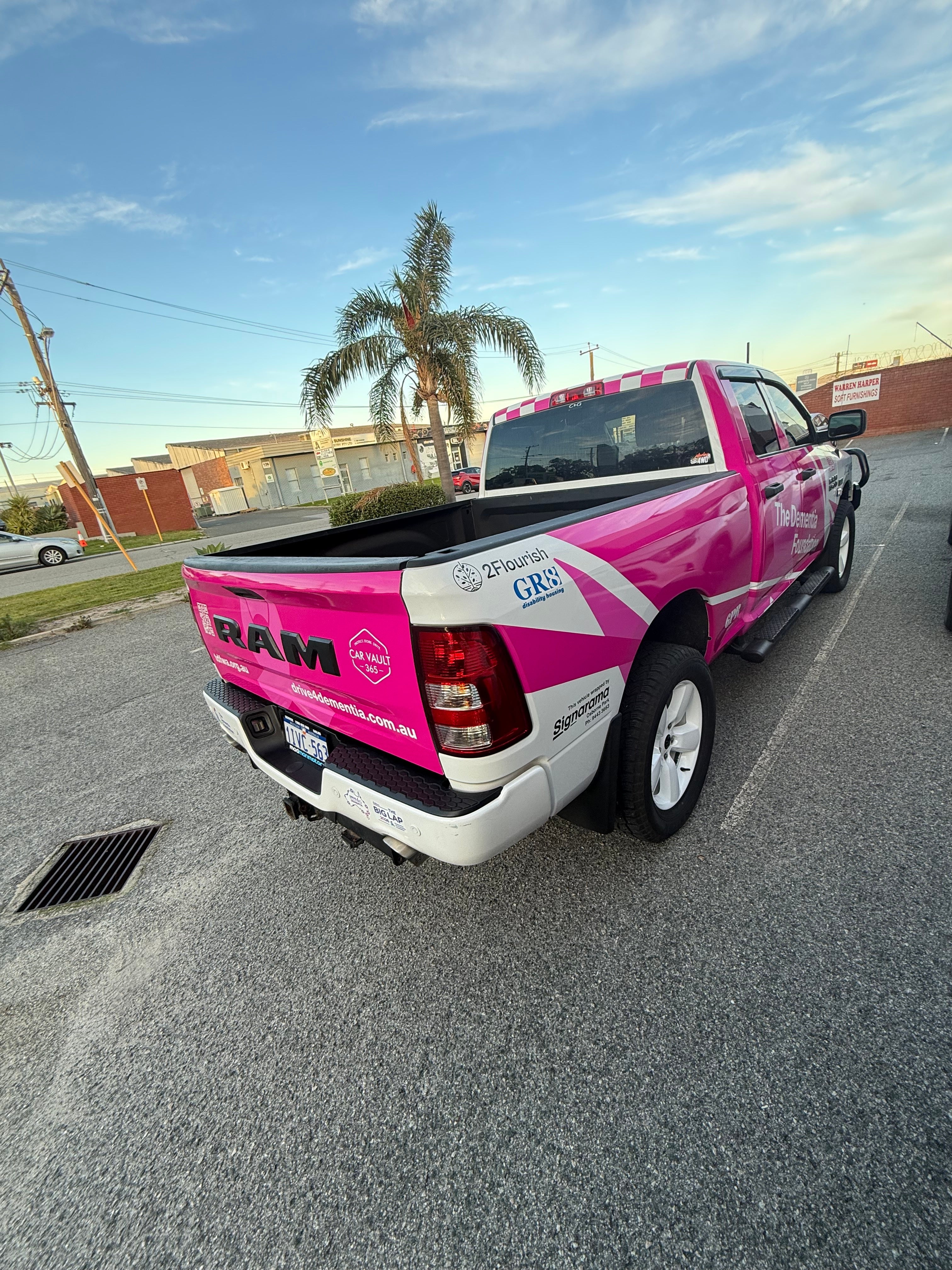 Back on the Road: Signarama Osborne Park Wraps Another Vehicle for The Dementia Foundation