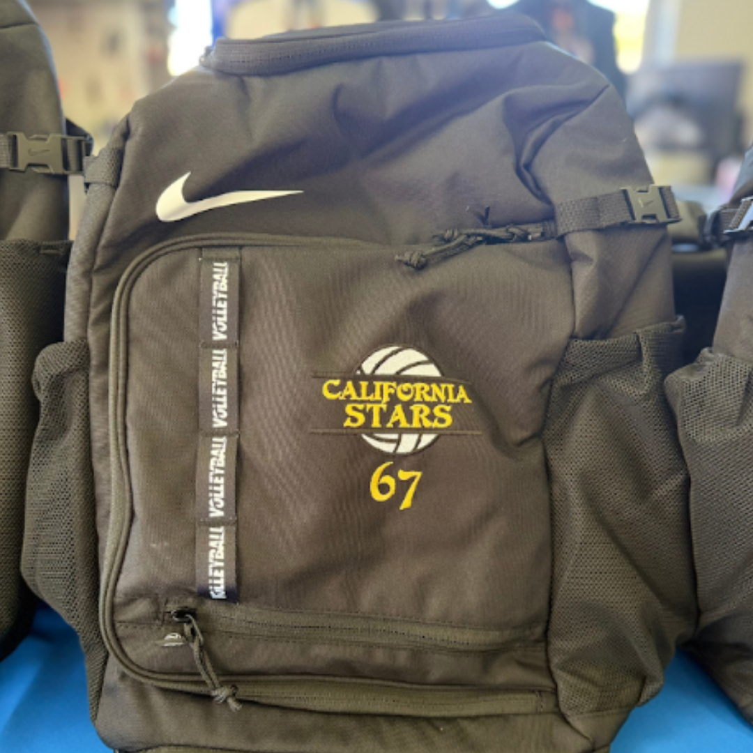Custom Team Backpacks with Names, Numbers & Logos