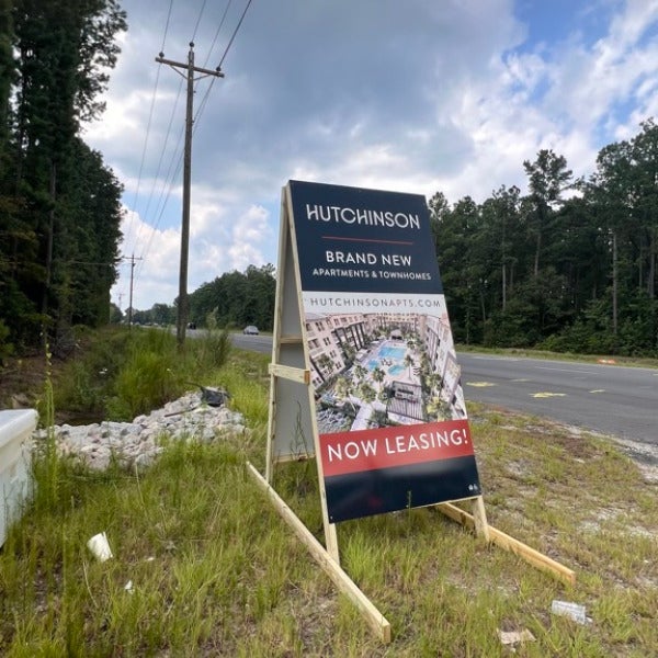 Hutchinson Giant A Frame Sign