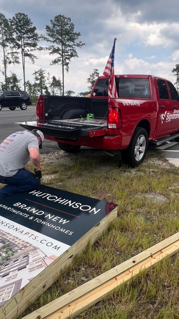 Hutchinson Giant A Frame Sign