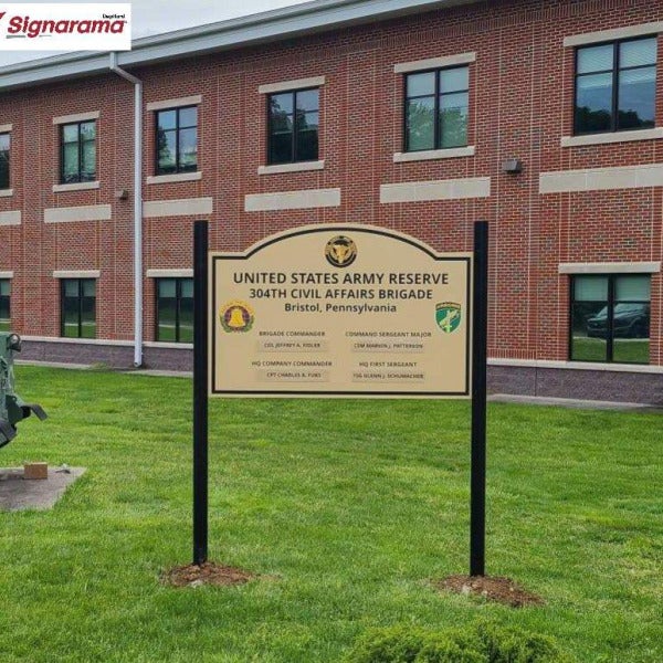 monument Signage in Bristol, Pennsylvania
