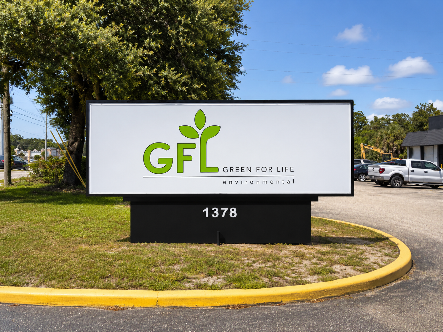 Monument Sign Transformation with LED Retrofit & New Graphics