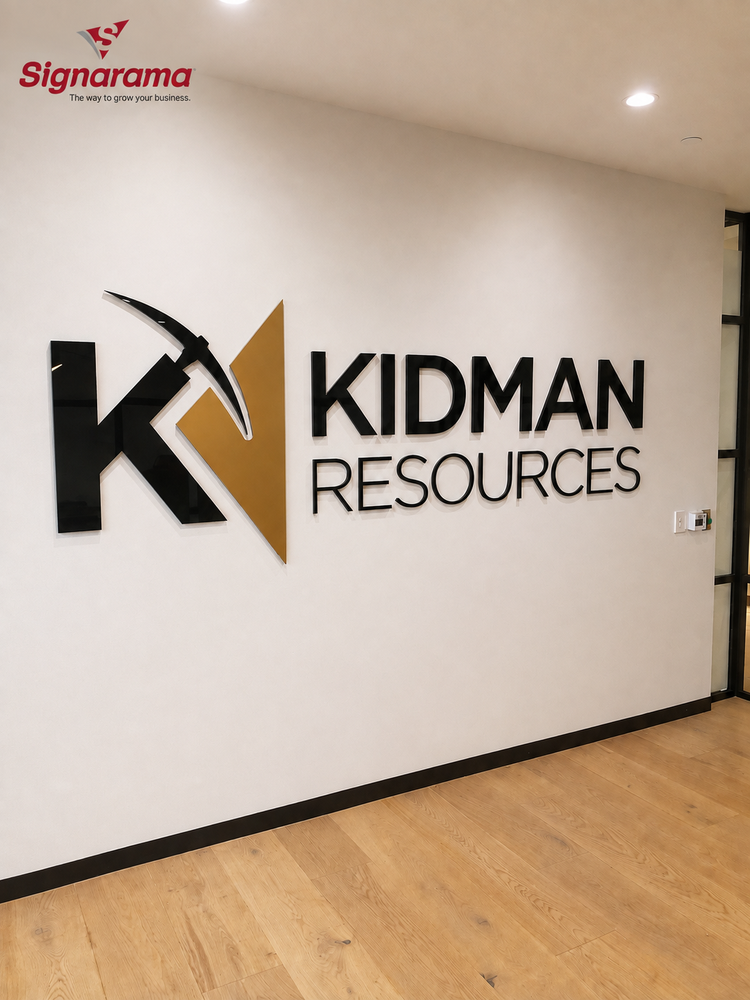 Office Signage for Kidman Resources