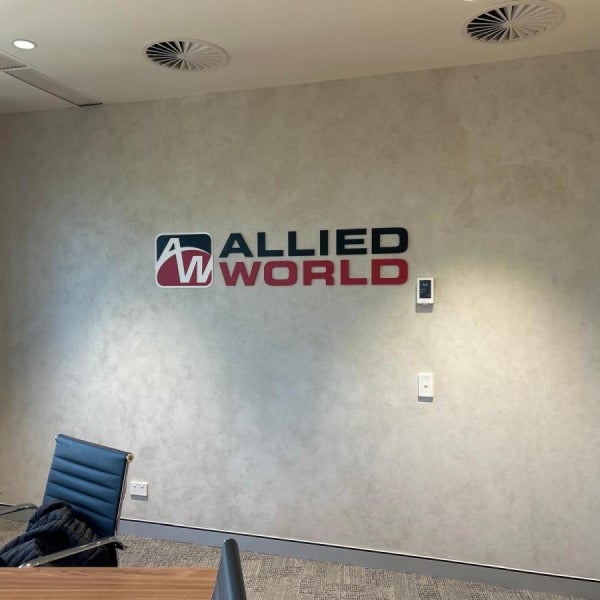 Allied World Acrylic Letters