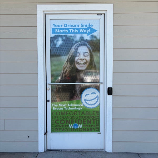 WOW! Smiles Ukiah Window Graphics Refresh | Signarama Our Work