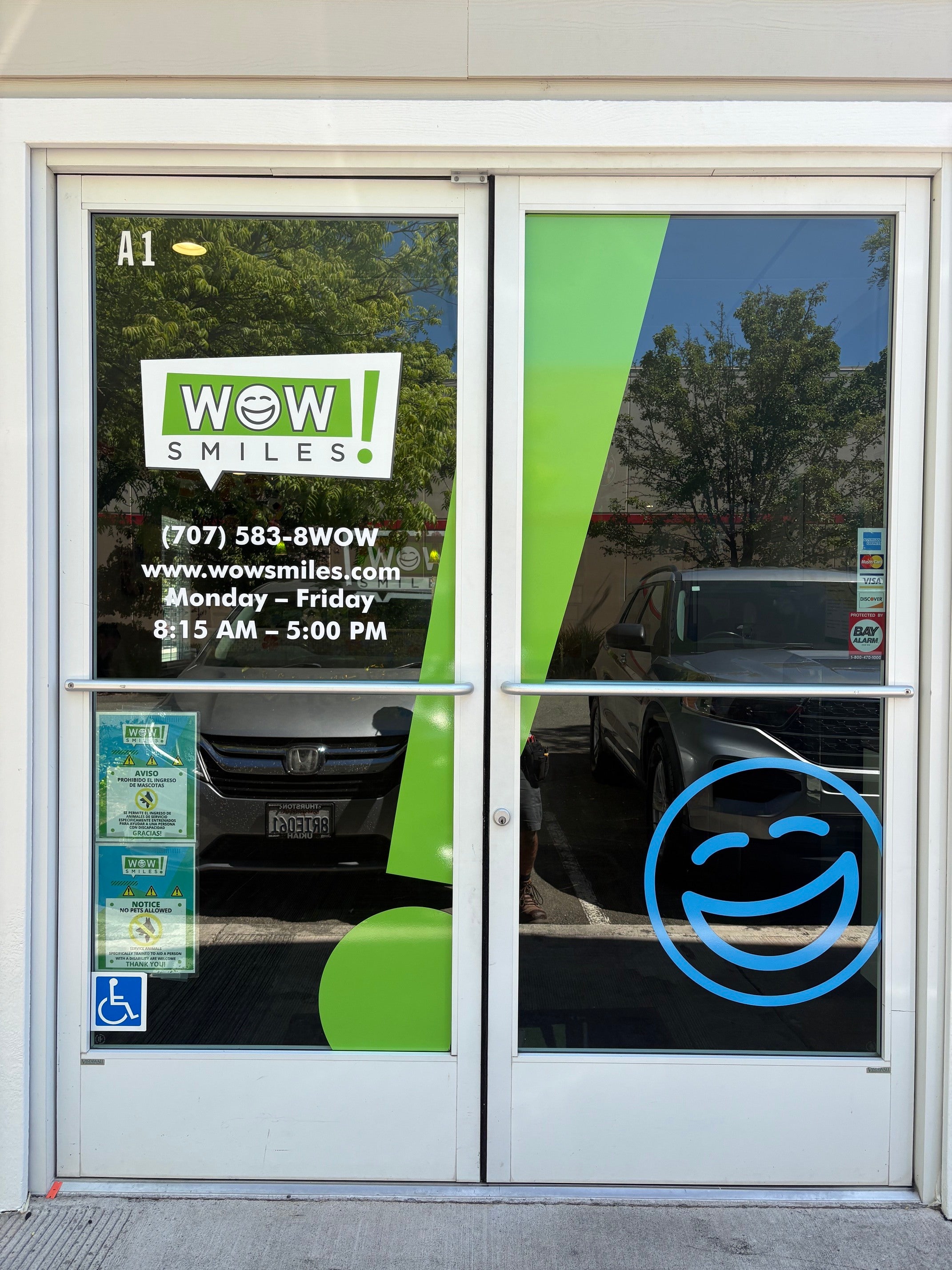 WOW! Smiles Ukiah Window Graphics Refresh | Signarama Our Work