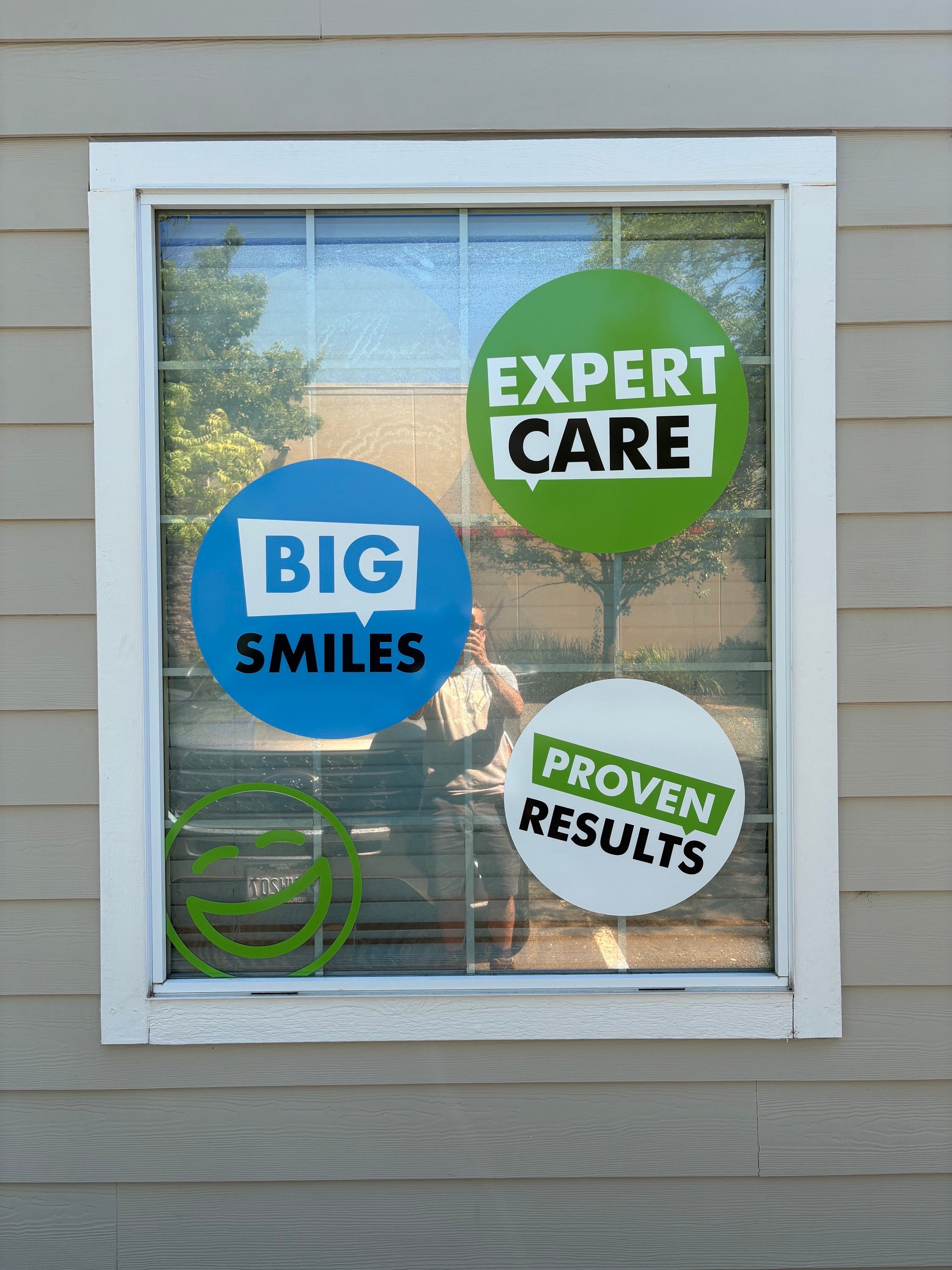 WOW! Smiles Ukiah Window Graphics Refresh | Signarama Our Work