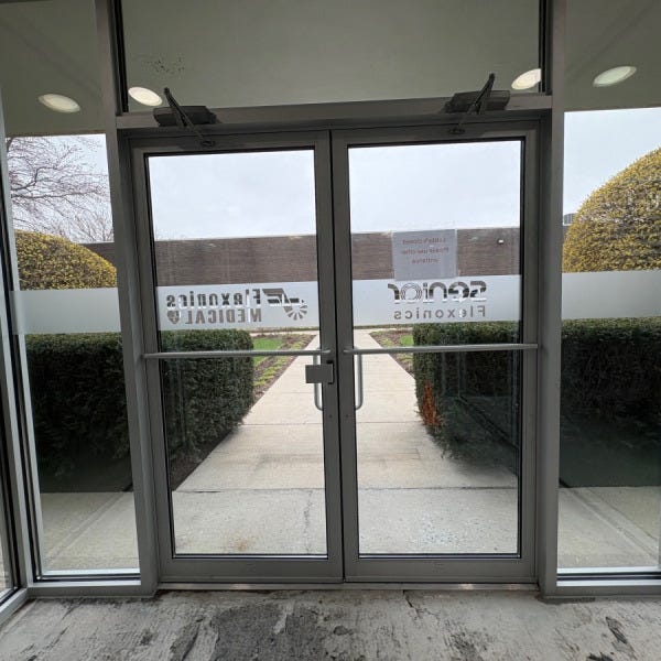 Reliable Quality Construction - Senior Flex Lobby Frosted Vinyl 3