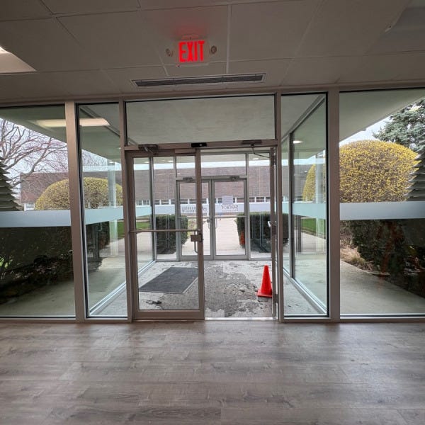 Reliable Quality Construction - Senior Flex Lobby Frosted Vinyl 1