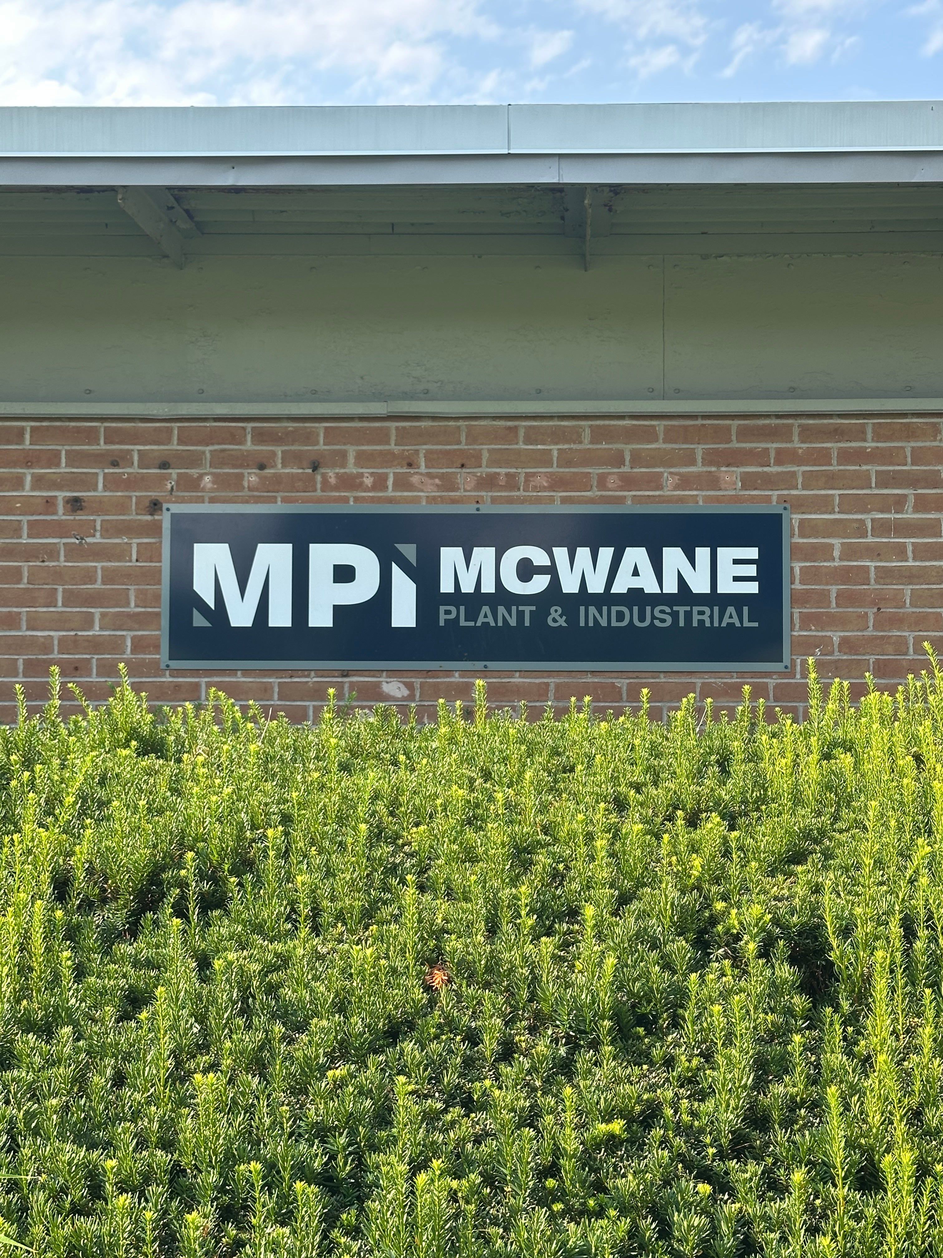 Building & Monument Signs for MPI McWane in Wethersfield, CT