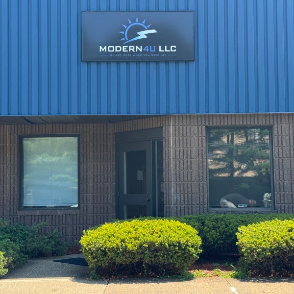 Complete Commercial Signage Package for Modern4U LLC in Newington, CT